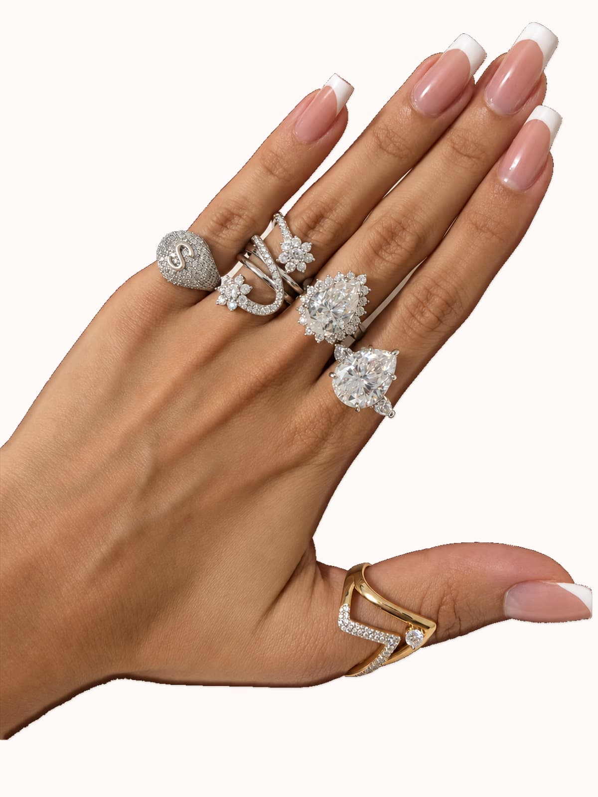Conjunto Anéis da Mão